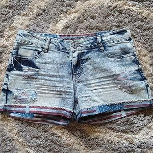 American Flag Shorts